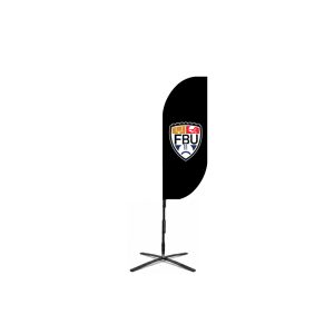 Feather Flag (Double-Sided Flag, Pole, Base) - 8ft Small