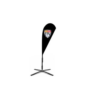 Teardrop Flag (Double-sided flag, Pole, Base) - 7ft Small