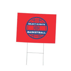 Yard Signs w/ H-Stake - Double-sided - 24"x18"